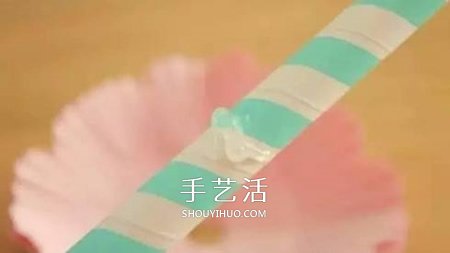 最簡單蛋糕紙花的做法 蛋糕紙手工制作可愛小花 -  rpnrmr.com