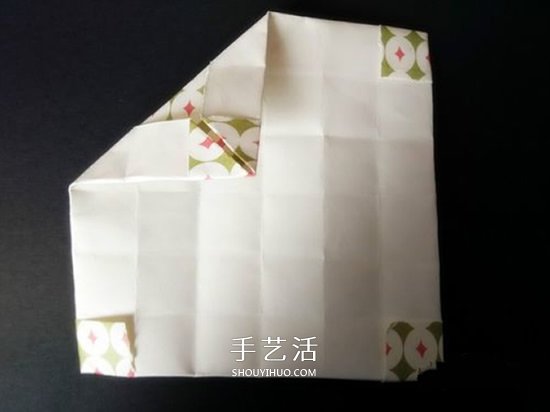 簡單格子愛心怎么折 格紋桃心的折疊方法圖解 -  rpnrmr.com