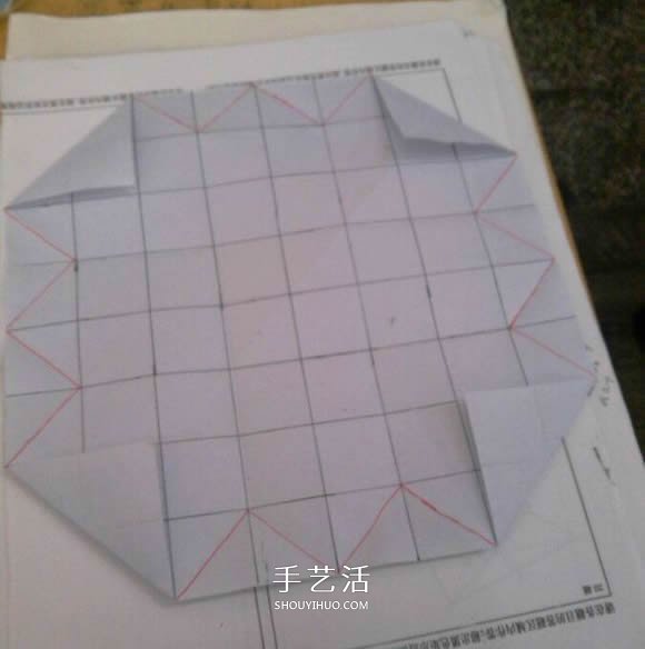羅斯巴德玫瑰花的折法 折紙卷心福山的步驟圖 -  rpnrmr.com