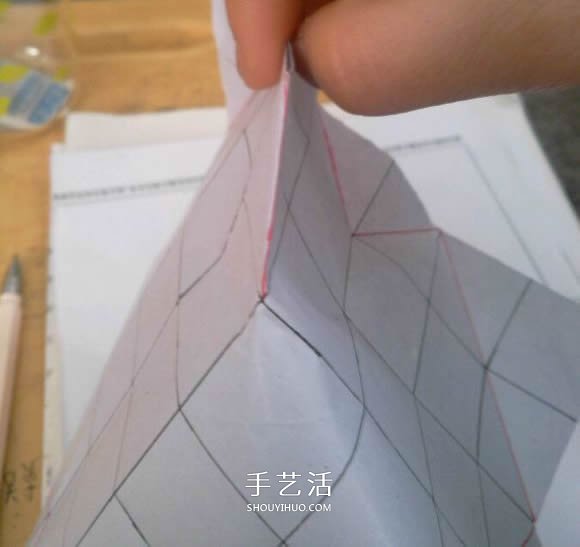 羅斯巴德玫瑰花的折法 折紙卷心福山的步驟圖 -  rpnrmr.com