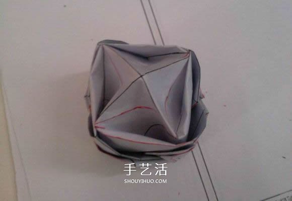 羅斯巴德玫瑰花的折法 折紙卷心福山的步驟圖 -  rpnrmr.com