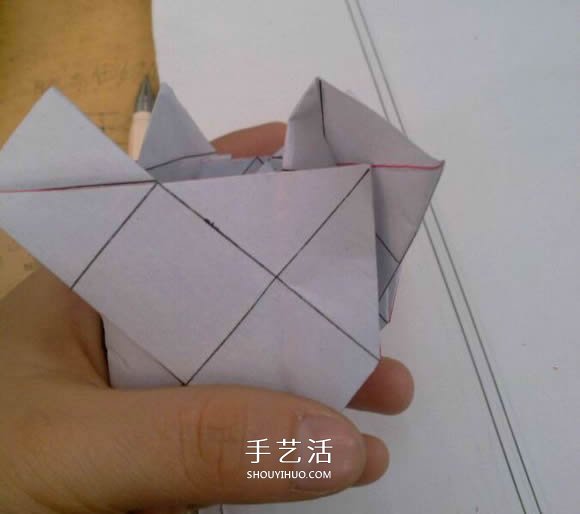 羅斯巴德玫瑰花的折法 折紙卷心福山的步驟圖 -  rpnrmr.com