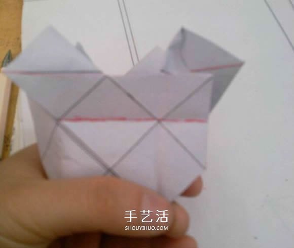 羅斯巴德玫瑰花的折法 折紙卷心福山的步驟圖 -  rpnrmr.com