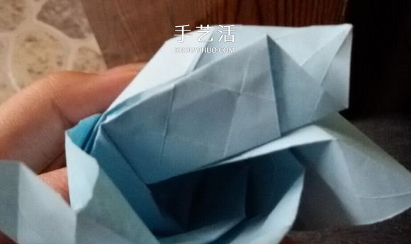 卷心川崎玫瑰折法圖解 詳細(xì)川崎卷心玫瑰折法 -  rpnrmr.com