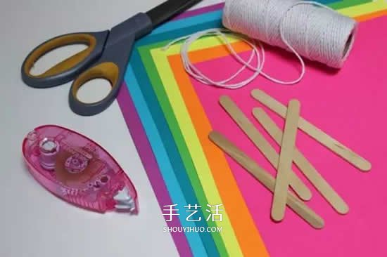 夏天雪糕掛飾手工制作 卡紙做漂亮裝飾的方法 -  rpnrmr.com