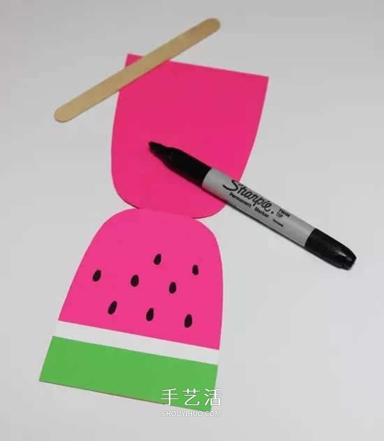 夏天雪糕掛飾手工制作 卡紙做漂亮裝飾的方法 -  rpnrmr.com