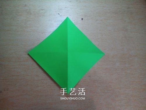 大格紋愛(ài)心的折紙方法 簡(jiǎn)單格紋心疊紙圖解 -  rpnrmr.com