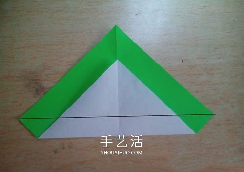 大格紋愛(ài)心的折紙方法 簡(jiǎn)單格紋心疊紙圖解 -  rpnrmr.com
