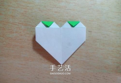 大格紋愛(ài)心的折紙方法 簡(jiǎn)單格紋心疊紙圖解 -  rpnrmr.com