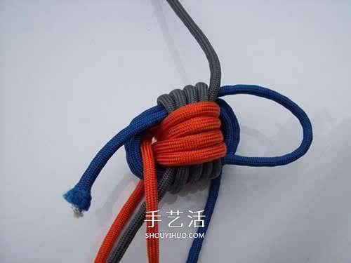 球體刀墜用傘繩編織圖 圓球傘繩刀墜的編法 -  rpnrmr.com