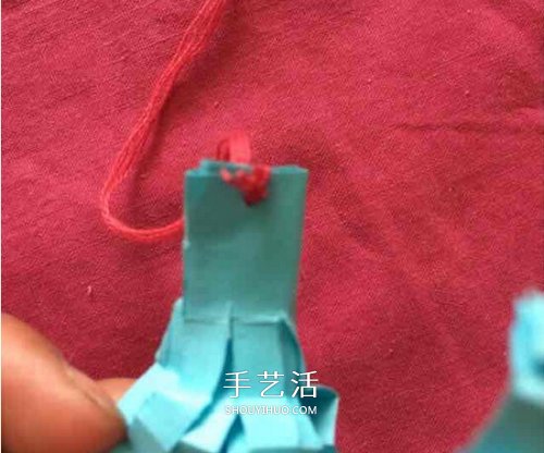 帶翅膀燈籠的折紙方法 帶穗子紙燈籠折法圖解 -  rpnrmr.com