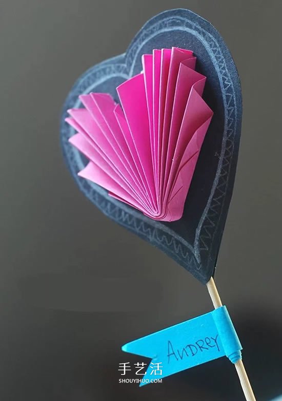 創(chuàng)意愛心卡片手工制作 情人節(jié)或母親節(jié)都合用 -  rpnrmr.com