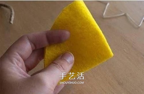 不織布繡球的做法圖片 自制新年繡球掛飾圖解 -  rpnrmr.com