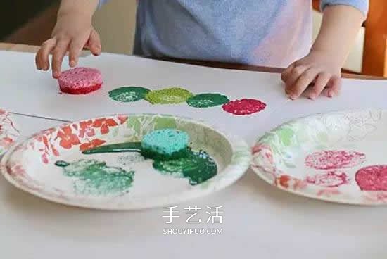 簡單又可愛小手工 幼兒園卡紙做毛毛蟲的教程 -  rpnrmr.com