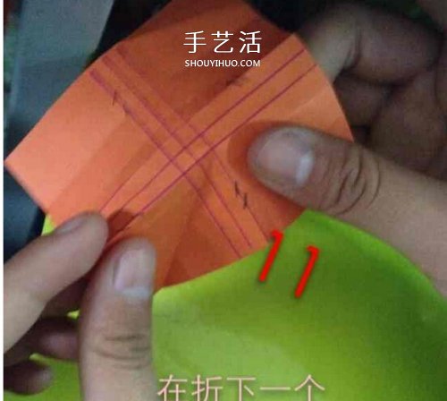 詳細折紙玫瑰教程 可愛手指玫瑰花的折法圖解 -  rpnrmr.com