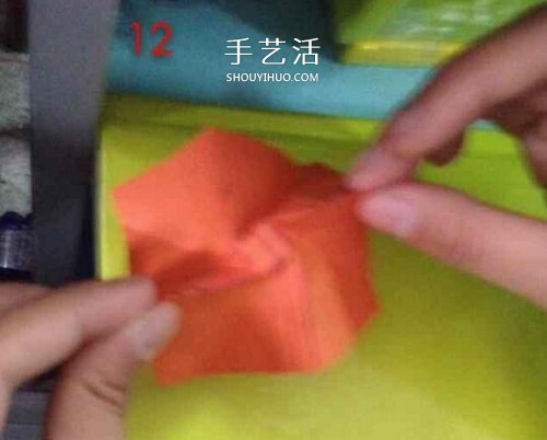 詳細折紙玫瑰教程 可愛手指玫瑰花的折法圖解 -  rpnrmr.com