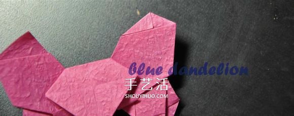 浪漫蝴蝶心的折法圖解 折紙蝴蝶愛心的步驟圖 -  rpnrmr.com