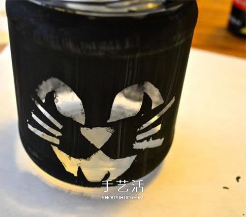 萬圣節(jié)玻璃燈籠的做法 玻璃瓶廢物利用做燈籠 -  rpnrmr.com