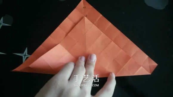 玫瑰紙盒的折法圖解 情人節(jié)玫瑰禮品盒折紙 -  rpnrmr.com