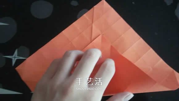 玫瑰紙盒的折法圖解 情人節(jié)玫瑰禮品盒折紙 -  rpnrmr.com