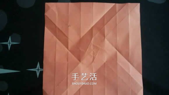 玫瑰紙盒的折法圖解 情人節(jié)玫瑰禮品盒折紙 -  rpnrmr.com