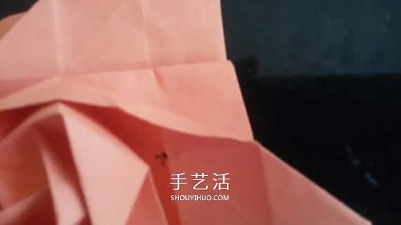 玫瑰紙盒的折法圖解 情人節(jié)玫瑰禮品盒折紙 -  rpnrmr.com