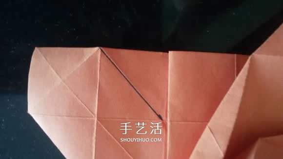 玫瑰紙盒的折法圖解 情人節(jié)玫瑰禮品盒折紙 -  rpnrmr.com