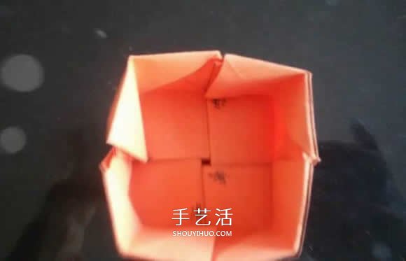 玫瑰紙盒的折法圖解 情人節(jié)玫瑰禮品盒折紙 -  rpnrmr.com