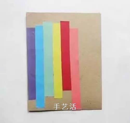 雨后見彩虹 漂亮勵志彩虹賀卡的制作方法 -  rpnrmr.com