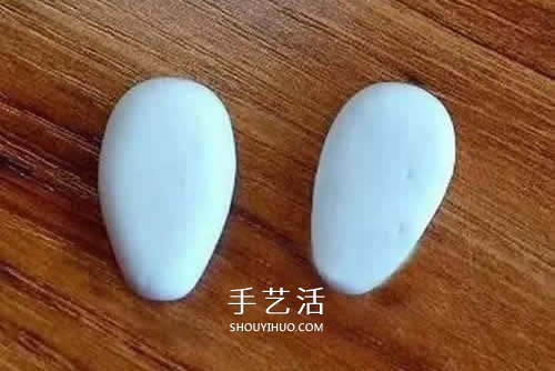 抱胡蘿卜的小白兔超輕粘土手工制作圖解 -  rpnrmr.com