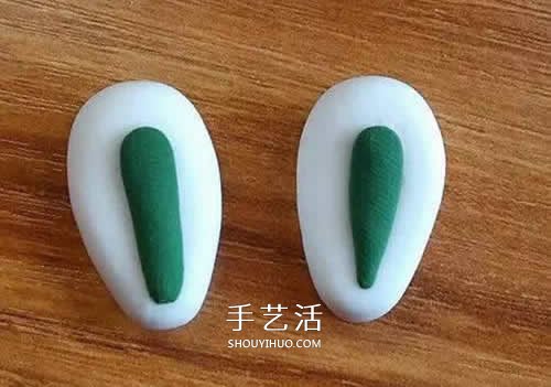 抱胡蘿卜的小白兔超輕粘土手工制作圖解 -  rpnrmr.com