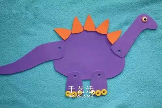 卡紙做恐龍玩具的方法 全身關(guān)節(jié)都可以活動 -  rpnrmr.com