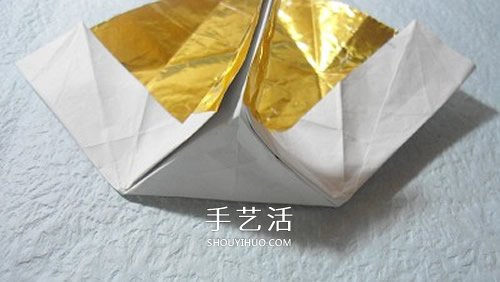 HTQ蝴蝶基本型的折紙方法 木有整形的步驟！ -  rpnrmr.com