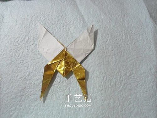 HTQ蝴蝶基本型的折紙方法 木有整形的步驟！ -  rpnrmr.com