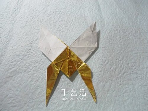 HTQ蝴蝶基本型的折紙方法 木有整形的步驟！ -  rpnrmr.com