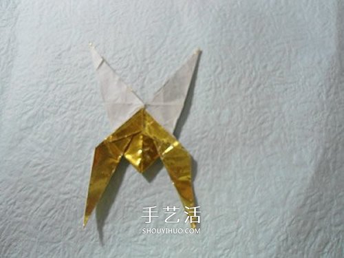 HTQ蝴蝶基本型的折紙方法 木有整形的步驟！ -  rpnrmr.com