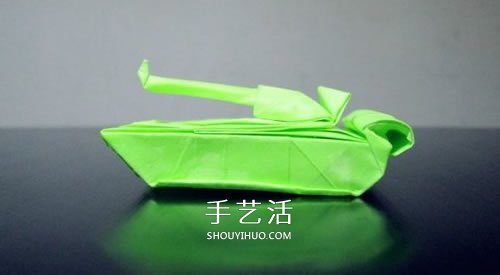 手工折紙?zhí)箍藞D解教程 坦克怎么折的詳細(xì)步驟 -  rpnrmr.com