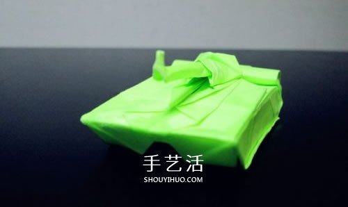 手工折紙?zhí)箍藞D解教程 坦克怎么折的詳細(xì)步驟 -  rpnrmr.com