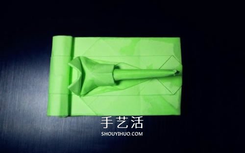 手工折紙?zhí)箍藞D解教程 坦克怎么折的詳細(xì)步驟 -  rpnrmr.com