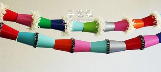 幼兒園紙杯吊飾手工制作 簡單紙杯做吊飾的圖片 -  rpnrmr.com
