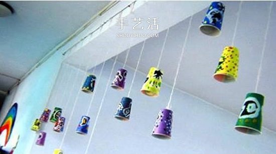 幼兒園紙杯吊飾手工制作 簡單紙杯做吊飾的圖片 -  rpnrmr.com