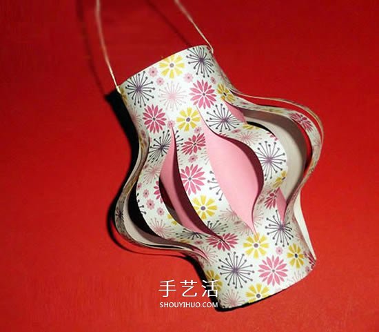 用紙筒做燈籠的方法 廢物利用紙燈籠DIY圖解 -  rpnrmr.com