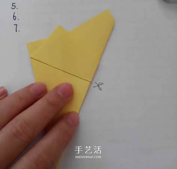 五瓣佐藤玫瑰折法圖解 怎么折佐藤玫瑰花步驟 -  rpnrmr.com