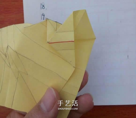 五瓣佐藤玫瑰折法圖解 怎么折佐藤玫瑰花步驟 -  rpnrmr.com