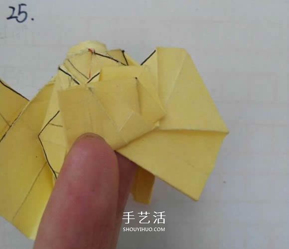 五瓣佐藤玫瑰折法圖解 怎么折佐藤玫瑰花步驟 -  rpnrmr.com