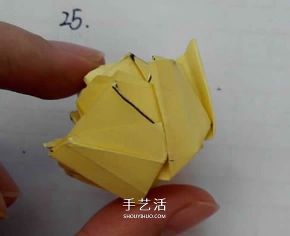 五瓣佐藤玫瑰折法圖解 怎么折佐藤玫瑰花步驟 -  rpnrmr.com