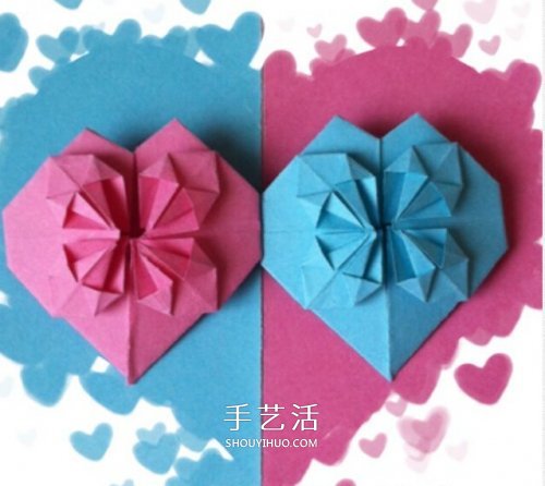 情人節(jié)創(chuàng)意折紙 愛(ài)的“心花怒放”折紙圖解 -  rpnrmr.com