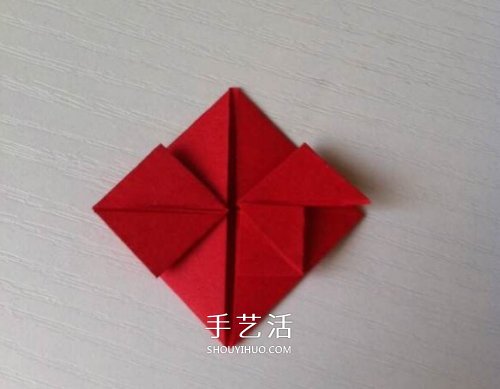情人節(jié)創(chuàng)意折紙 愛(ài)的“心花怒放”折紙圖解 -  rpnrmr.com