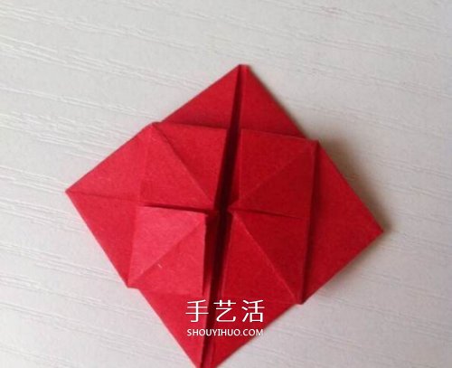 情人節(jié)創(chuàng)意折紙 愛(ài)的“心花怒放”折紙圖解 -  rpnrmr.com