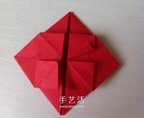 情人節(jié)創(chuàng)意折紙 愛(ài)的“心花怒放”折紙圖解 -  rpnrmr.com